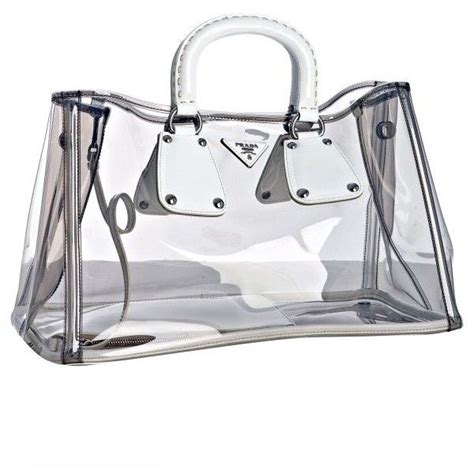 prada transparent pic of bag|Prada tote bag transparent.